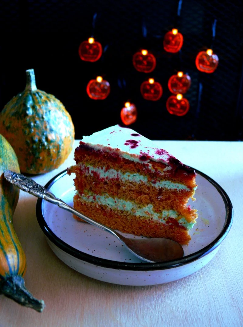 PROSTY MINI TORT W KLIMACIE HALLOWEEN