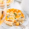 QUICHE DYNIOWY Z NIEBIESKIM SEREM