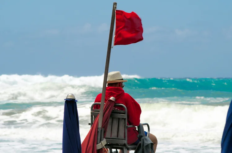Zdjęcie Tajemnice kolorowych flag na plaży. Odkryj ich znaczenie i zapewnij sobie bezpieczne kąpiele! #2