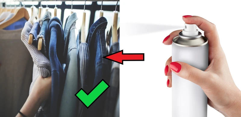 Twoje ciuchy będą jak nowe! Potrzebujesz jedynie... lakieru do włosów!
