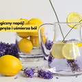 MAGICZNY NAPÓJ - Odpręża i uśmierza ból - Lemoniada lawendowa
