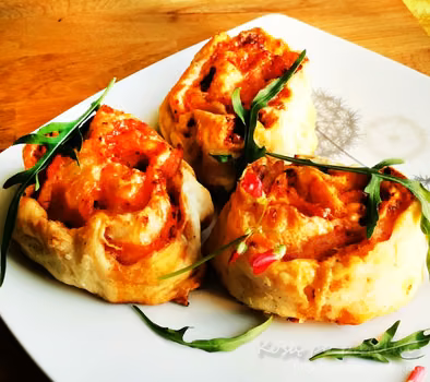 Mini pizze czyli zawijane pizzerinki
