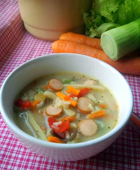 Zupa z mieszanki chińskiej