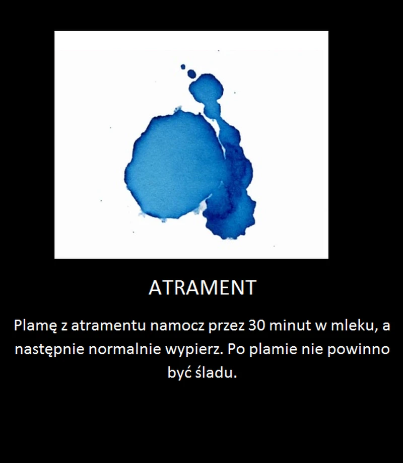 Jak usunąć plamy z atramentu na ubraniach