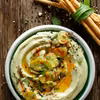 Przepis na hummus z bobu.  Super pasta do warzyw lub kanapek.