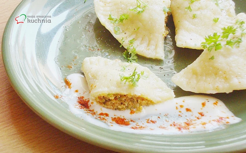 Pierogi z mięsem drobiowym