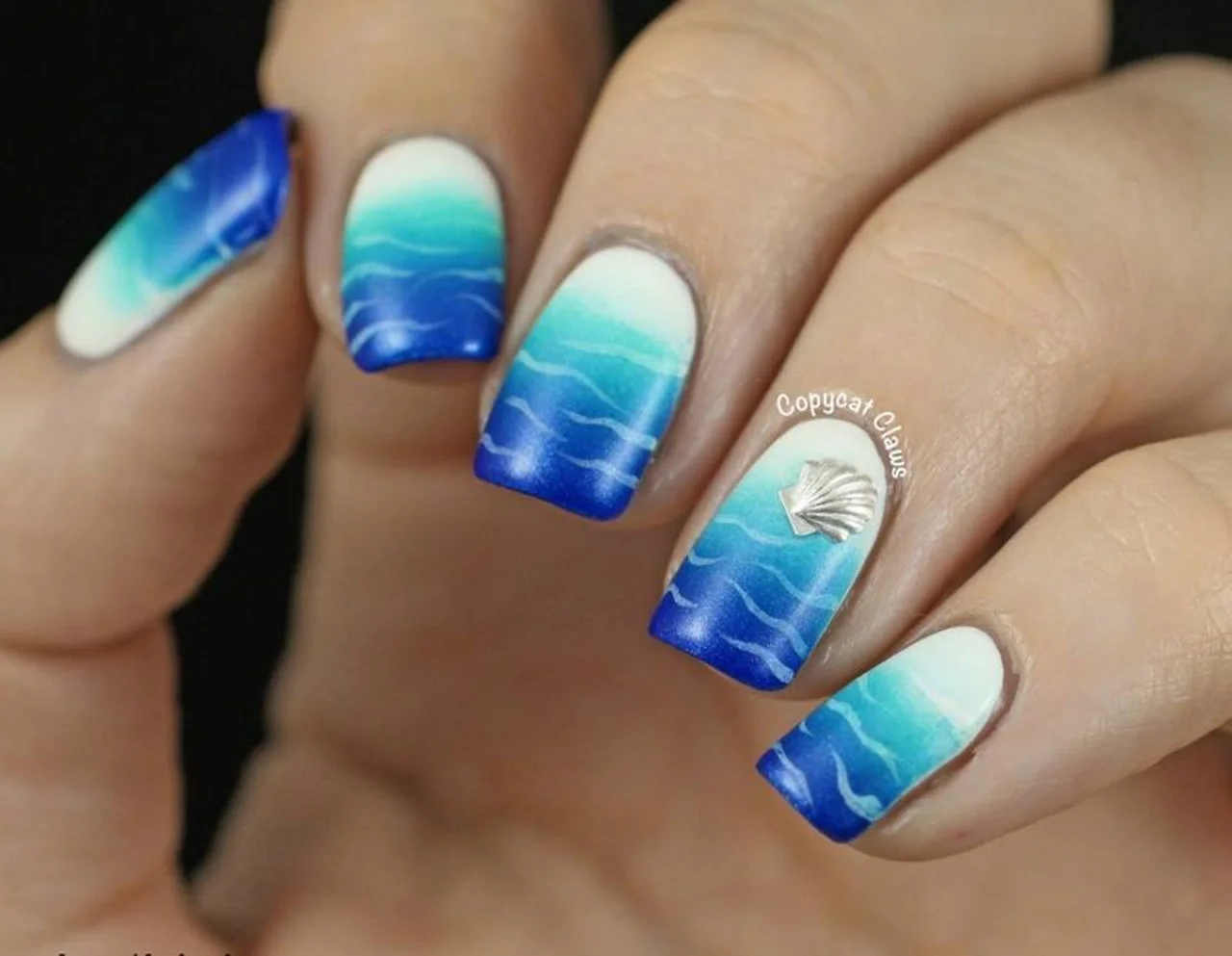 Morskie manicure