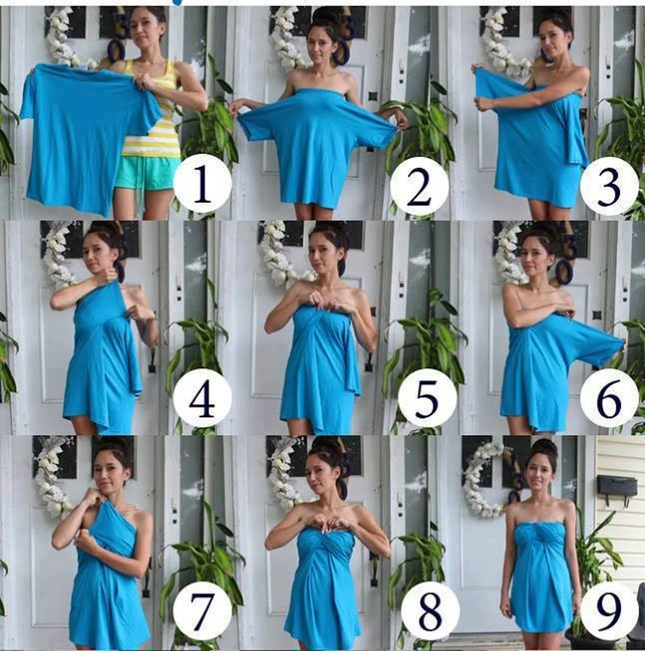 Jak zrobić sukienkę z koszulki