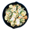 Zapiekanka z ziemniaków i halloumi - Niedzielny kucharz