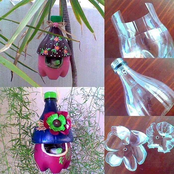 Pomysłowe dekoracje z butelek