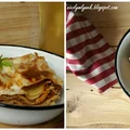 Lasagne z sosem pomidorowo - kaparowym