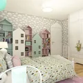 Śliczny pokoik dla dziewczynki