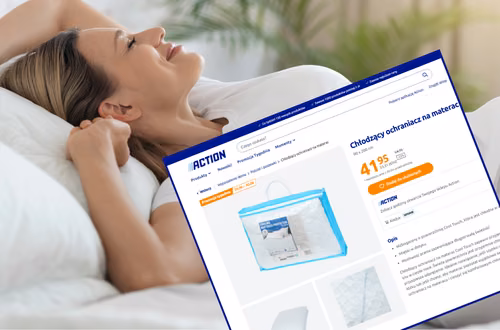 Ten produkt z Action za 41 zł zrobi robotę w upalne noce! Poprawi komfort spania i samopoczucie na maxa