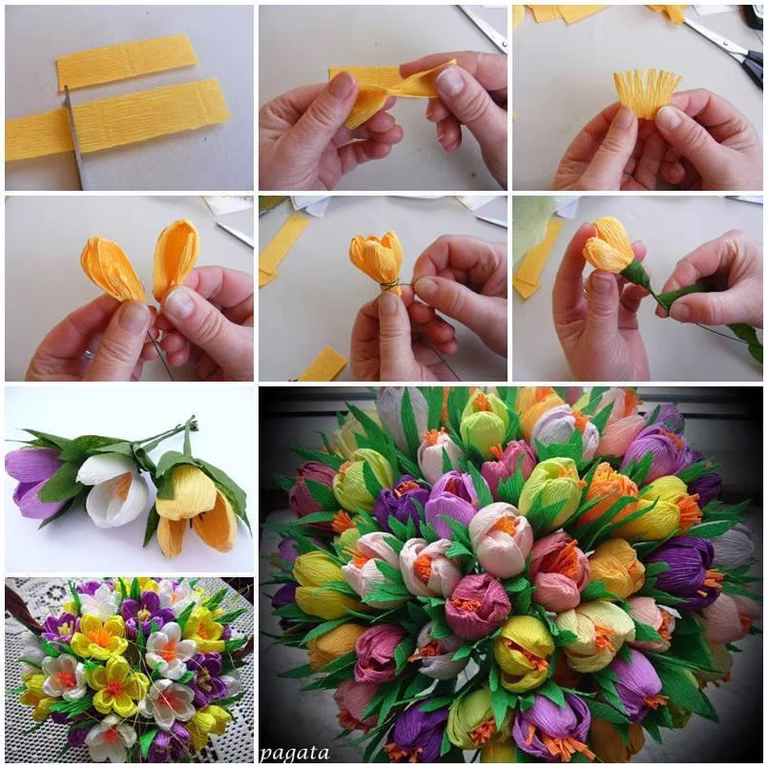 Bukiety z papieru