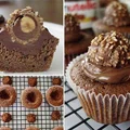 Babeczki z Ferrero rocher