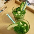 KOKTAJL GRUSZKOWO, JABŁKOWO, POMARAŃCZOWO SZPINAKOWY