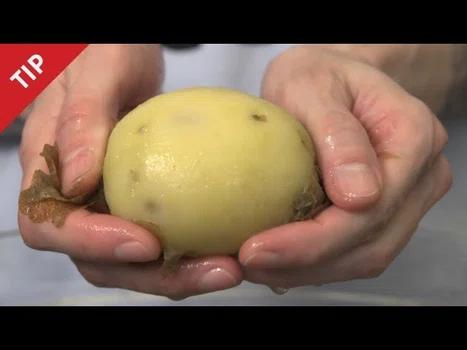 Jak sprytnie obierać ziemniaki 