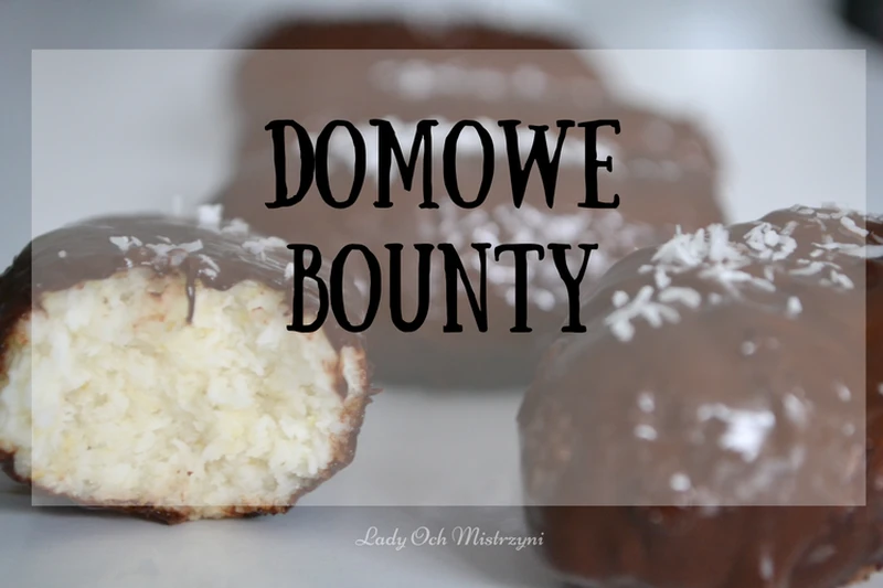 Domowe bounty (fit batoniki bez pieczenia)