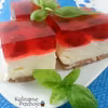 Sernik na zimno z malinami (z serka mascarpone)