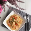 Spaghetti z krewetkami