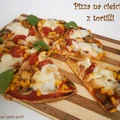 Pizza na cieście z tortilli