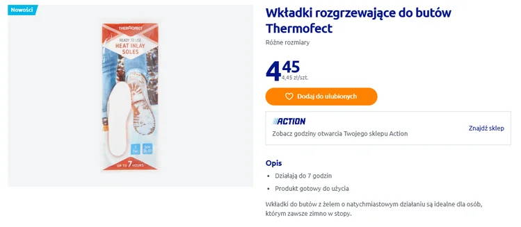 Zdjęcie Ten gadżet z Action za 4,45 zł to hit na zimne stopy! Aż do 7 godzin ciepełka w biurze czy na spacerze #1
