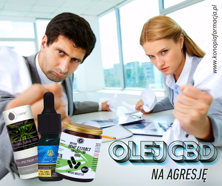 Olej CBD na agresję