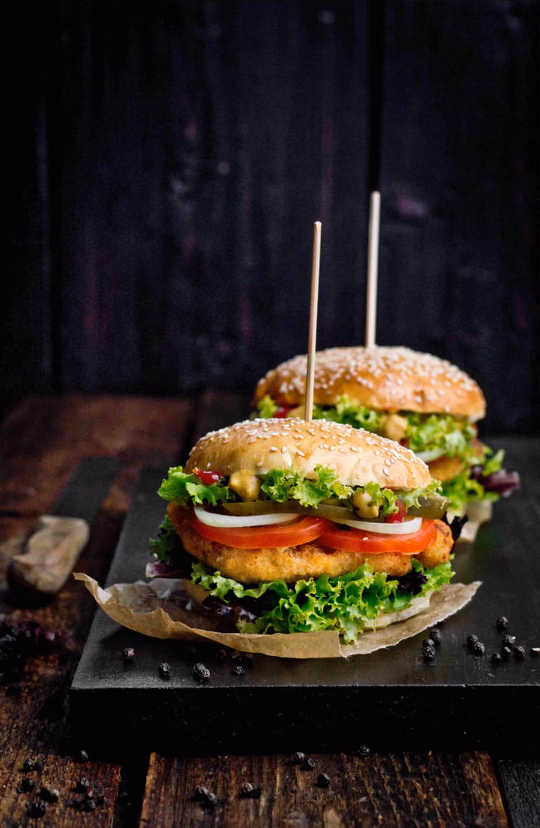 Chicken burger