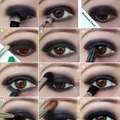 Piękny smokey eye
