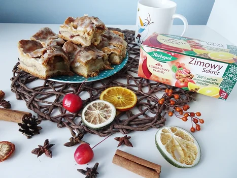 Pyszne ciacho z połówek jabłuszek - najlepsza szarlotka na świecie