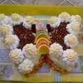 tort motylek