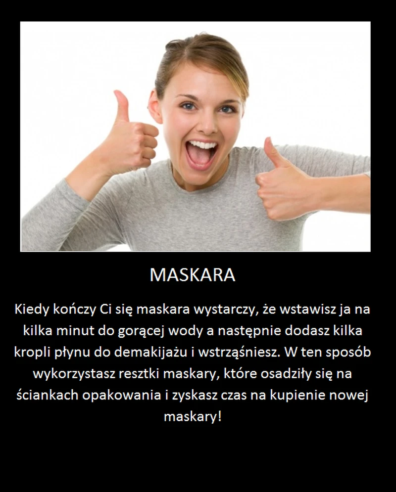 Kończy Ci się maskara?