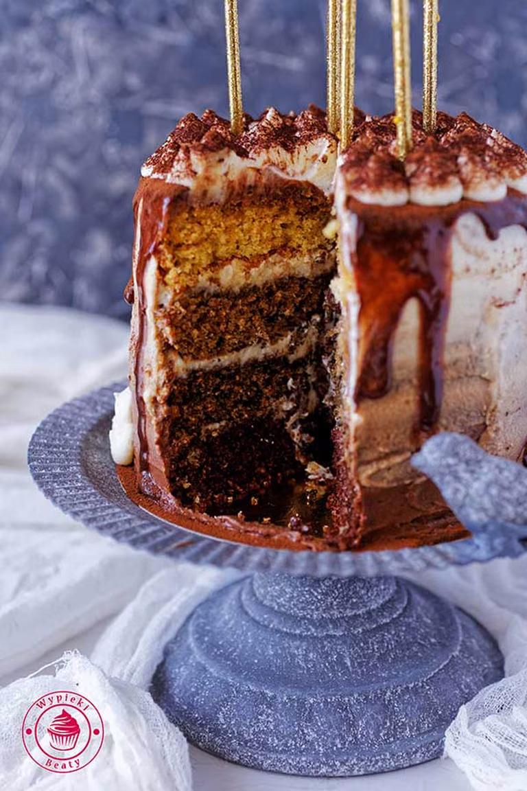 Tort ombre tiramisu