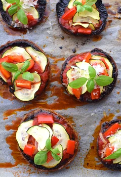 Faszerowane pieczarki portobello