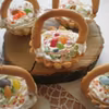 kruche babeczki koszyczki z kremem mascarpone