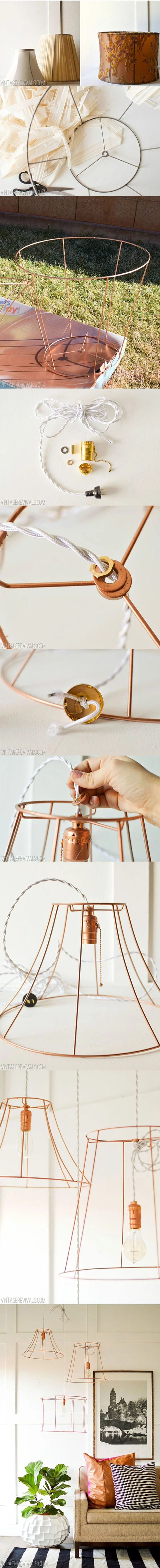 DiY- oryginalne żyrandole