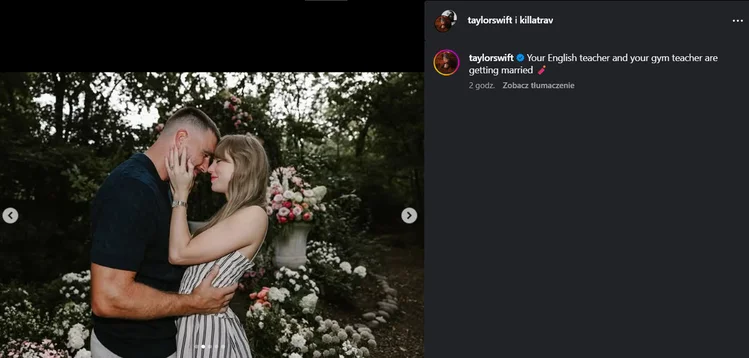 Zdjęcie Taylor Swift i Travis Kelce zaręczeni! Romantyczne zdjęcia podbiły internet! #2