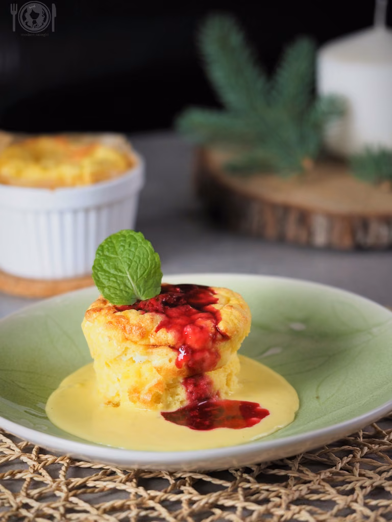 Keto suflet jogurtowy (Paleo, LowCarb)