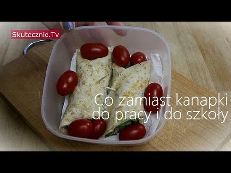 Co zamiast kanapki do pracy i szkoły