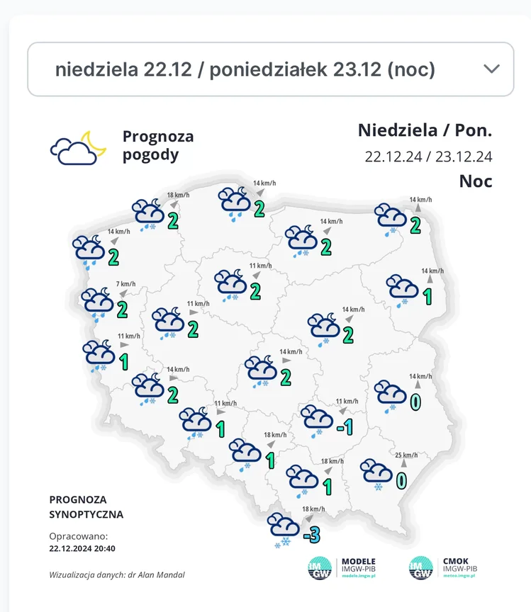 Zdjęcie Silne wichury i śnieżyce w TYCH regionach Polski! IMGW wydało ostrzeżenie! #1