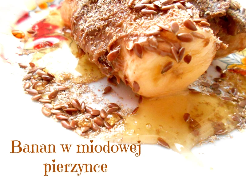 Banan w miodowej pierzynce