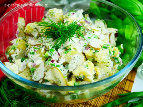 Najprostsza sałatka ziemniaczana (Kartoffelsalat)