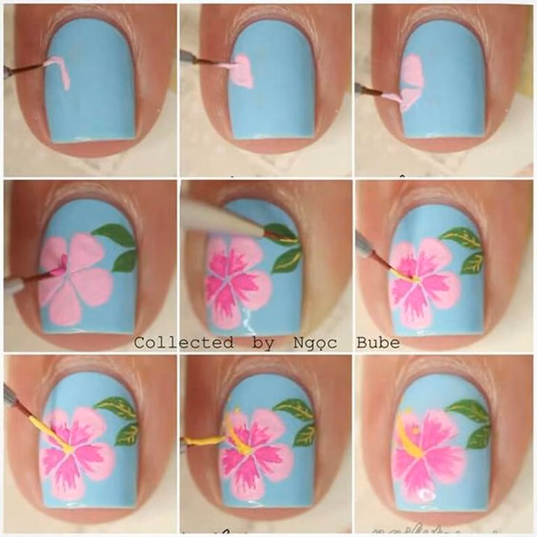 Manicure na lato