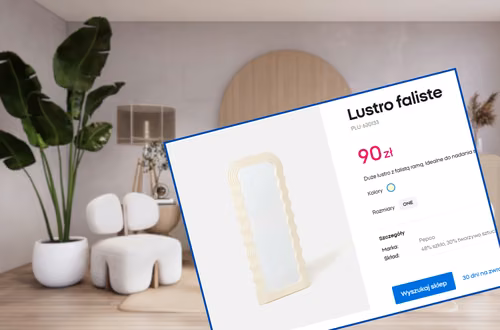 Te lustra z Pepco robią furorę w mieszkaniach i są w super cenie! Neutralny kolor, urocza falista ramka- optycznie powiększą pokój