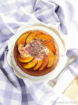 ORZECHOWY OMLET Z MASCARPONE