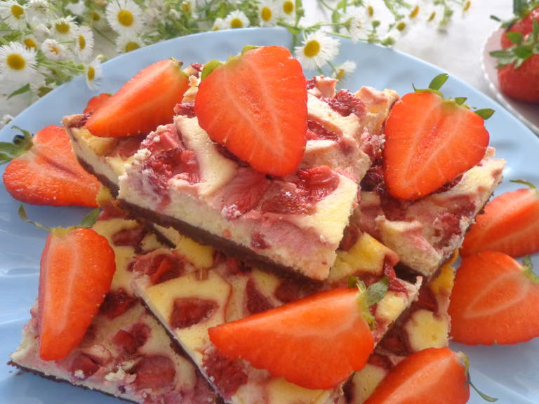 Cheesecake z truskawkami