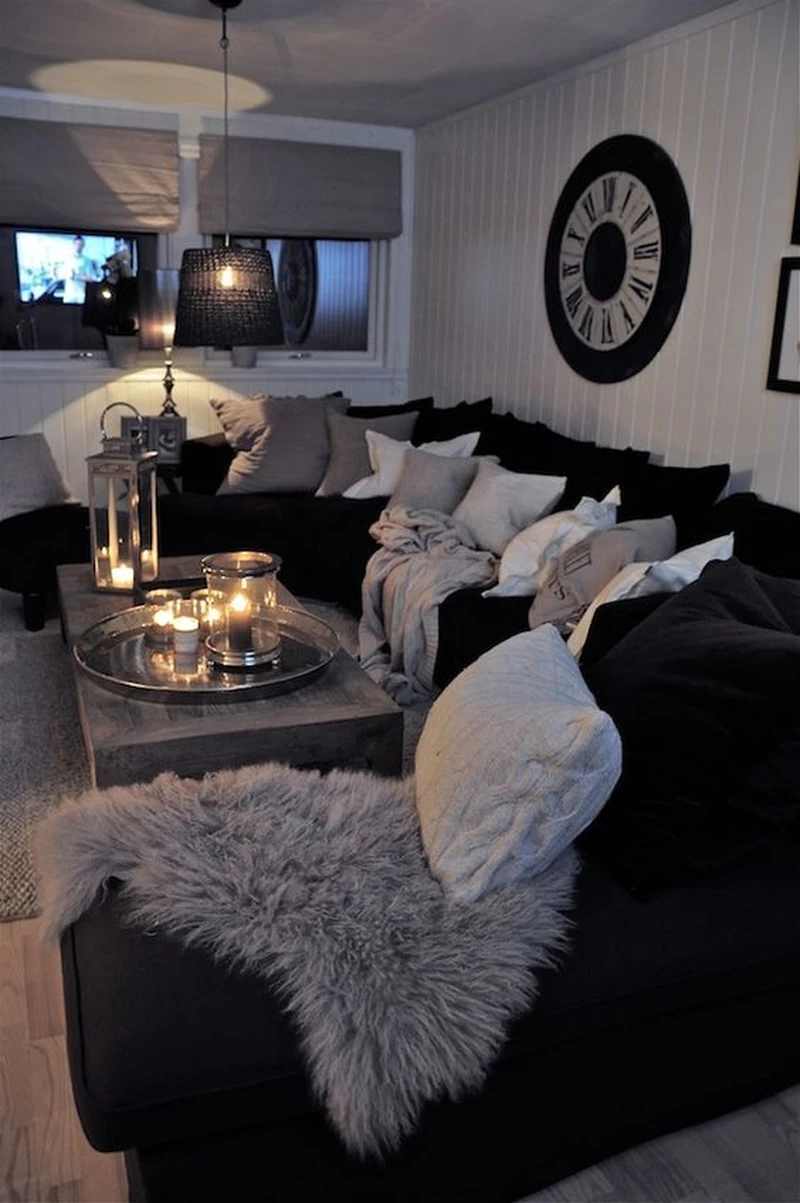 Zimowy salon