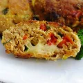 Kotlety mielone z mozzarellą i papryką