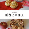 Romantyczny deser - róże z jabłek