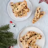 Cantucci z żurawiną i pistacjami